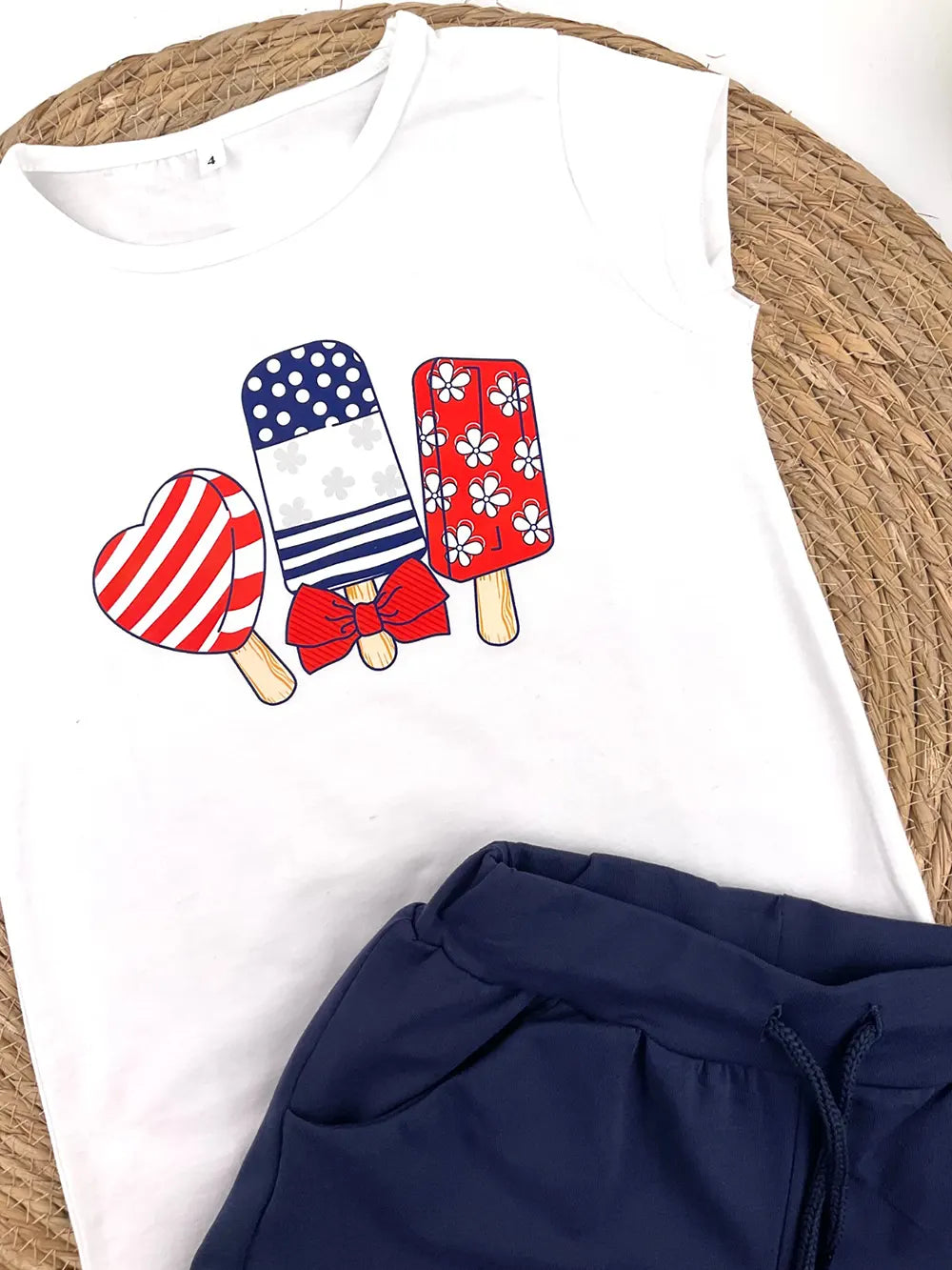 Conjunto Helados Algodón Niña