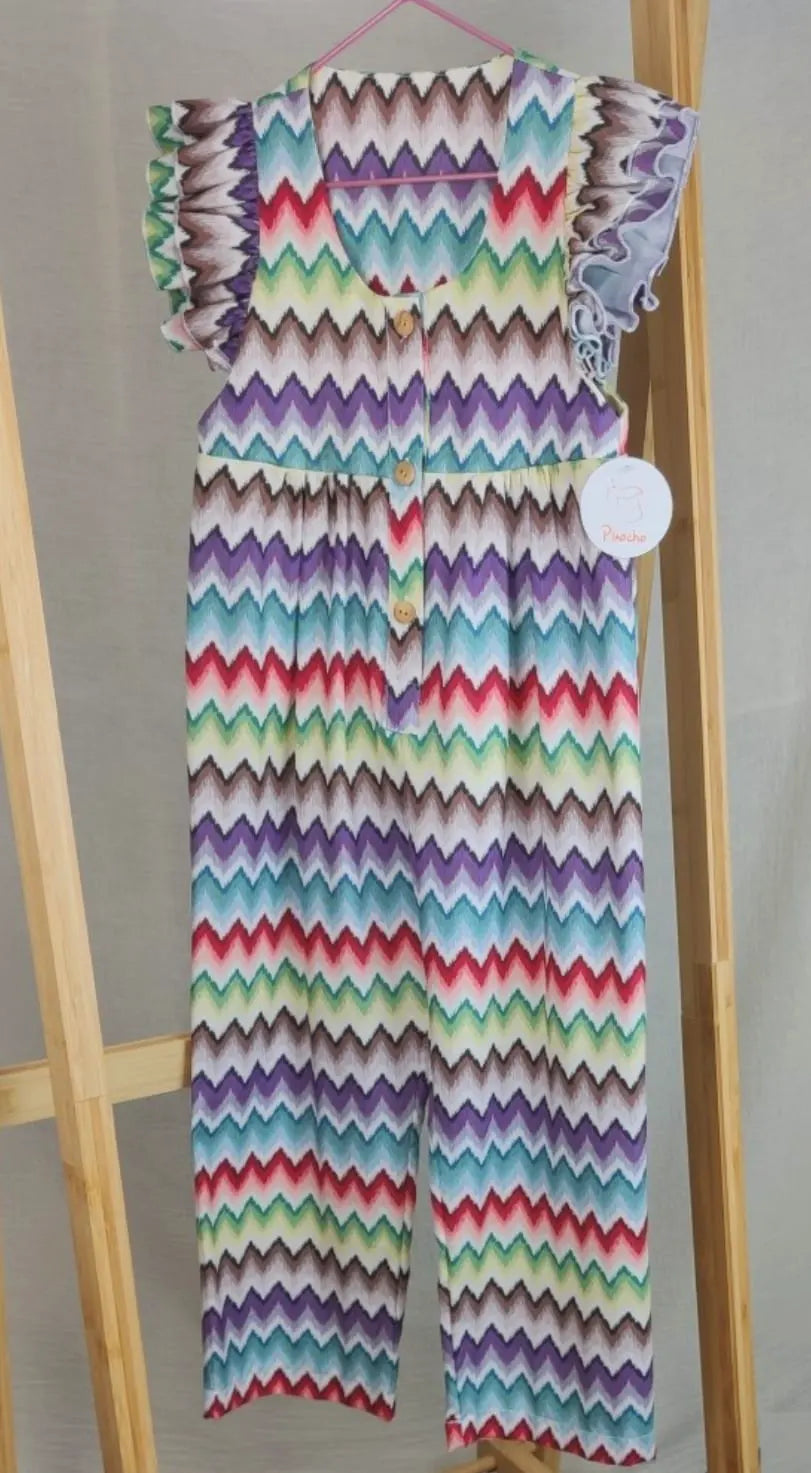 Mono ZigZag de Colores Niña