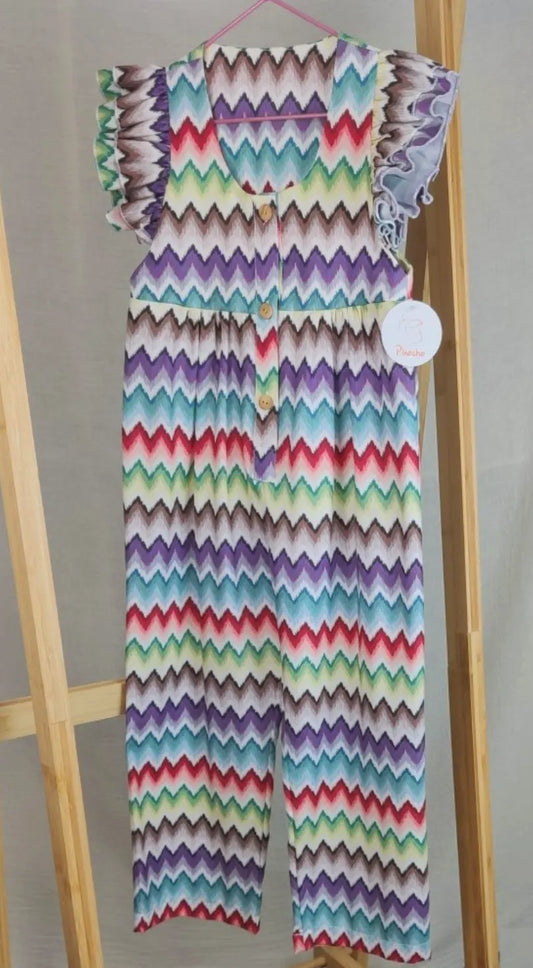 Mono ZigZag de Colores Niña