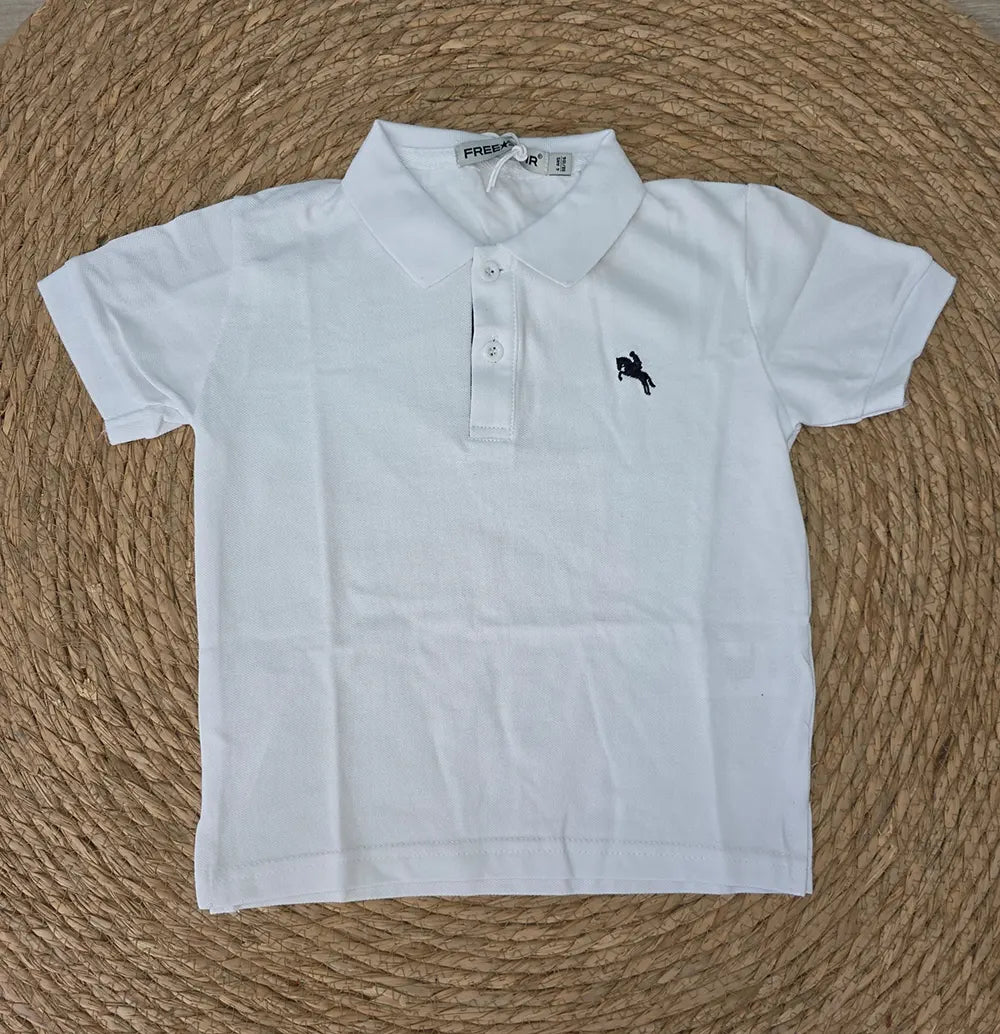 Polo Manga Corta Niño